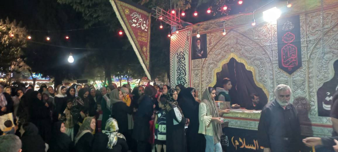 برپایی ایستگاه پذیرایی به همت هیات ورزشهای همگانی شهرستان ری